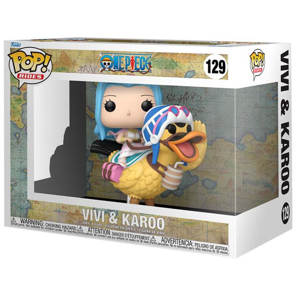 Funko POP #129 Rides Deluxe One Piece Vivi & Karoo Figure